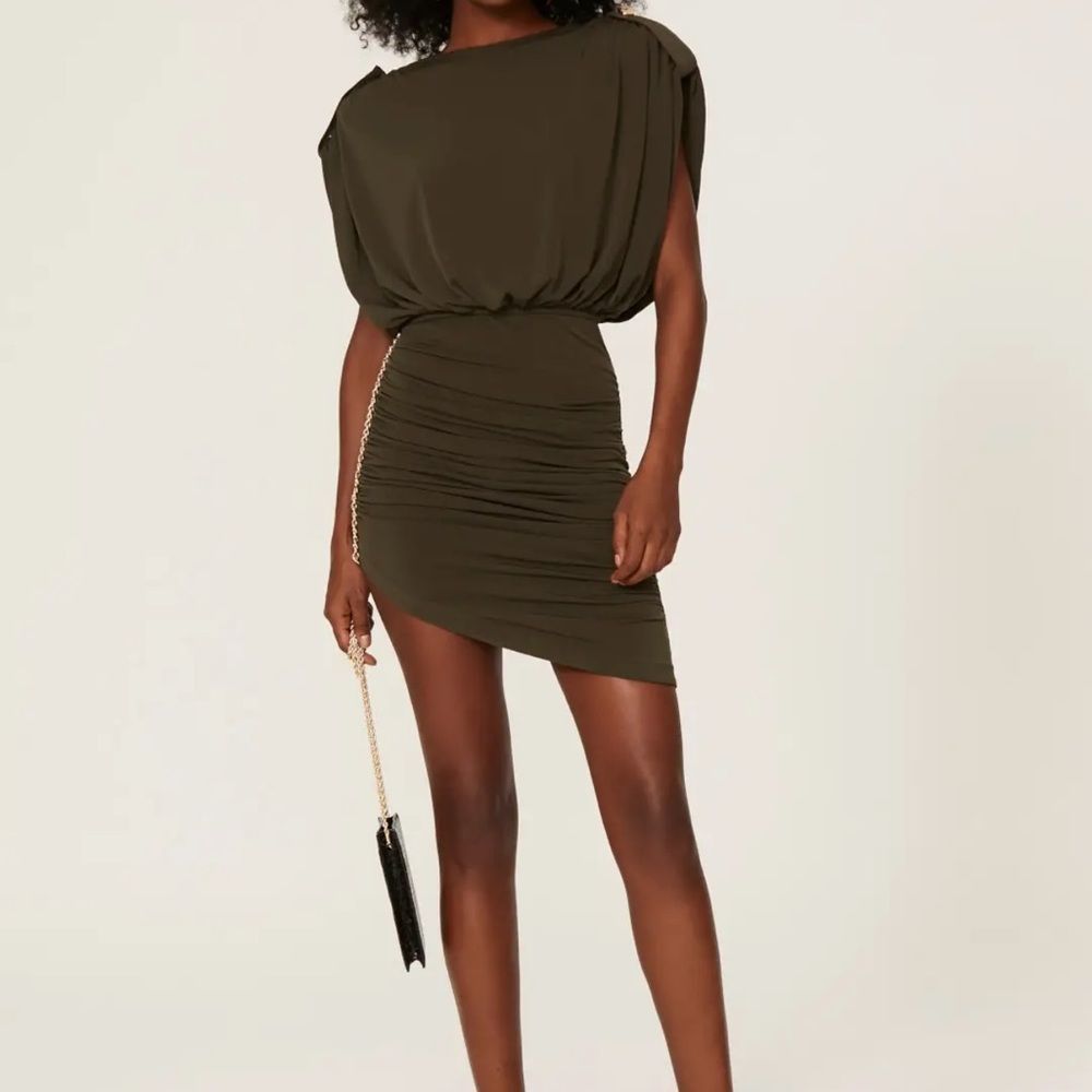 Retrofete Chain Green Chessie Bodycon Dress